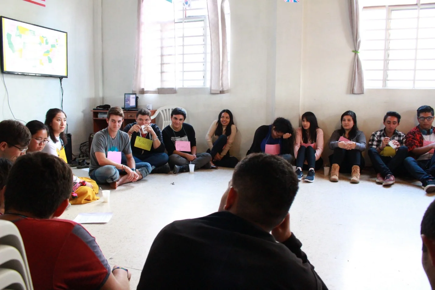 each person shared about their experience and gratitude toward the event that we held! 