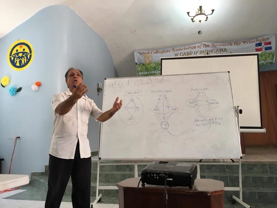 Rev. Pascuale gave the lectures on introduction and Principles of Creation.