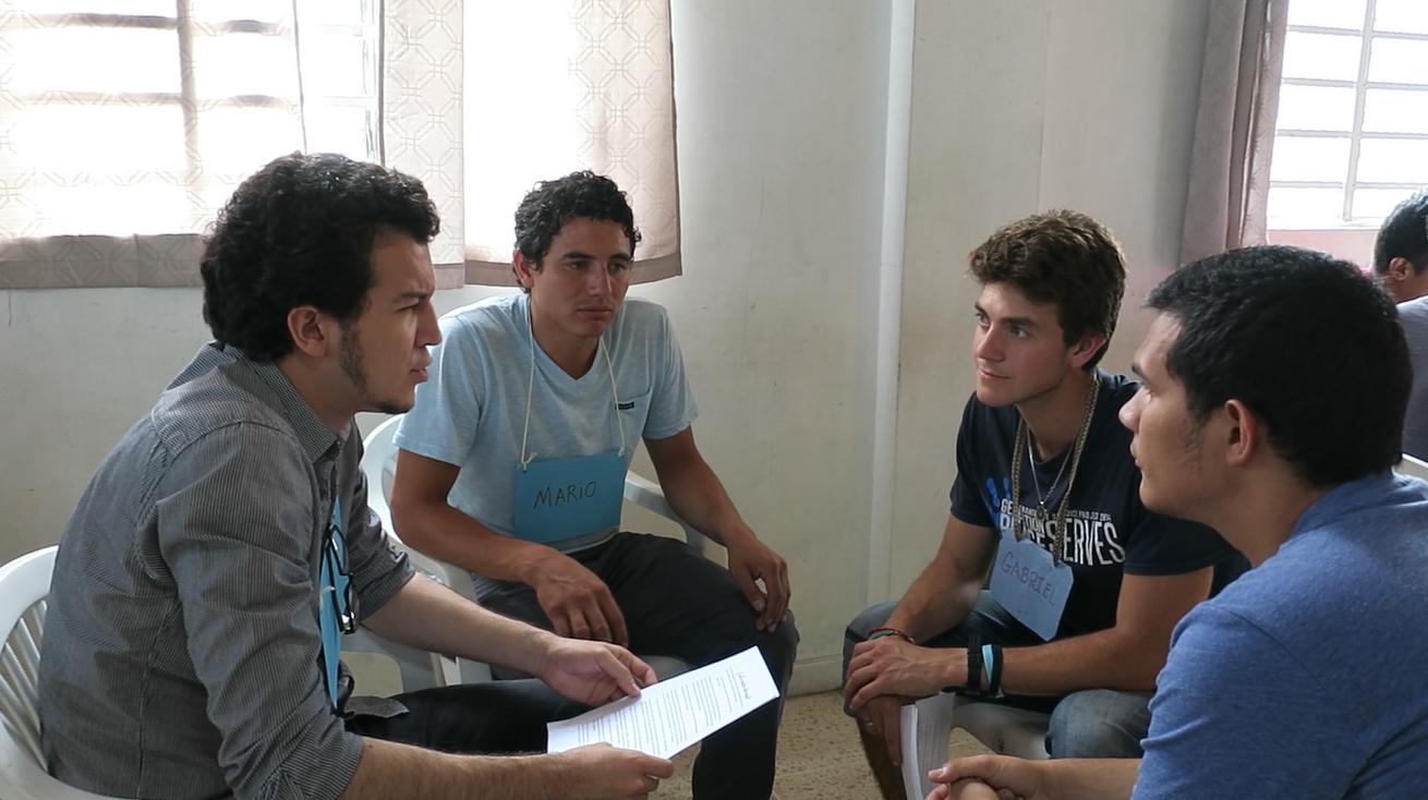 towards the end of the event we broke into our small little families and created the space for one another to share openly and honestly about our topic of "Original Value" and discuss over some deeper and more personal questions that we had prepared.