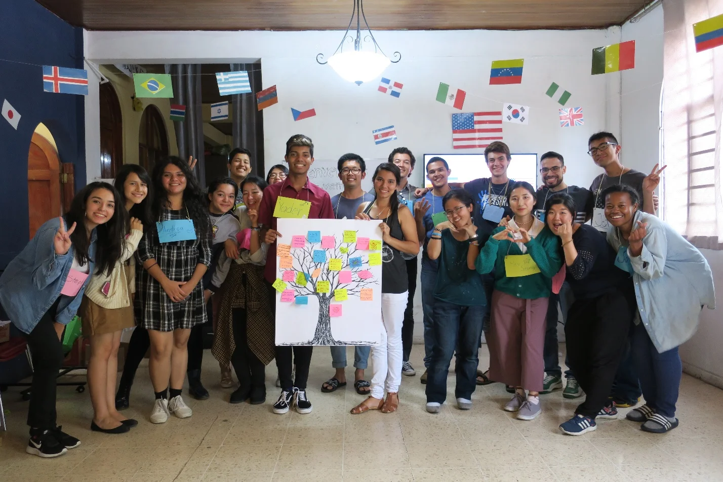 All of us gathering for a group picture at the end of our event! We look forward to our next one!
