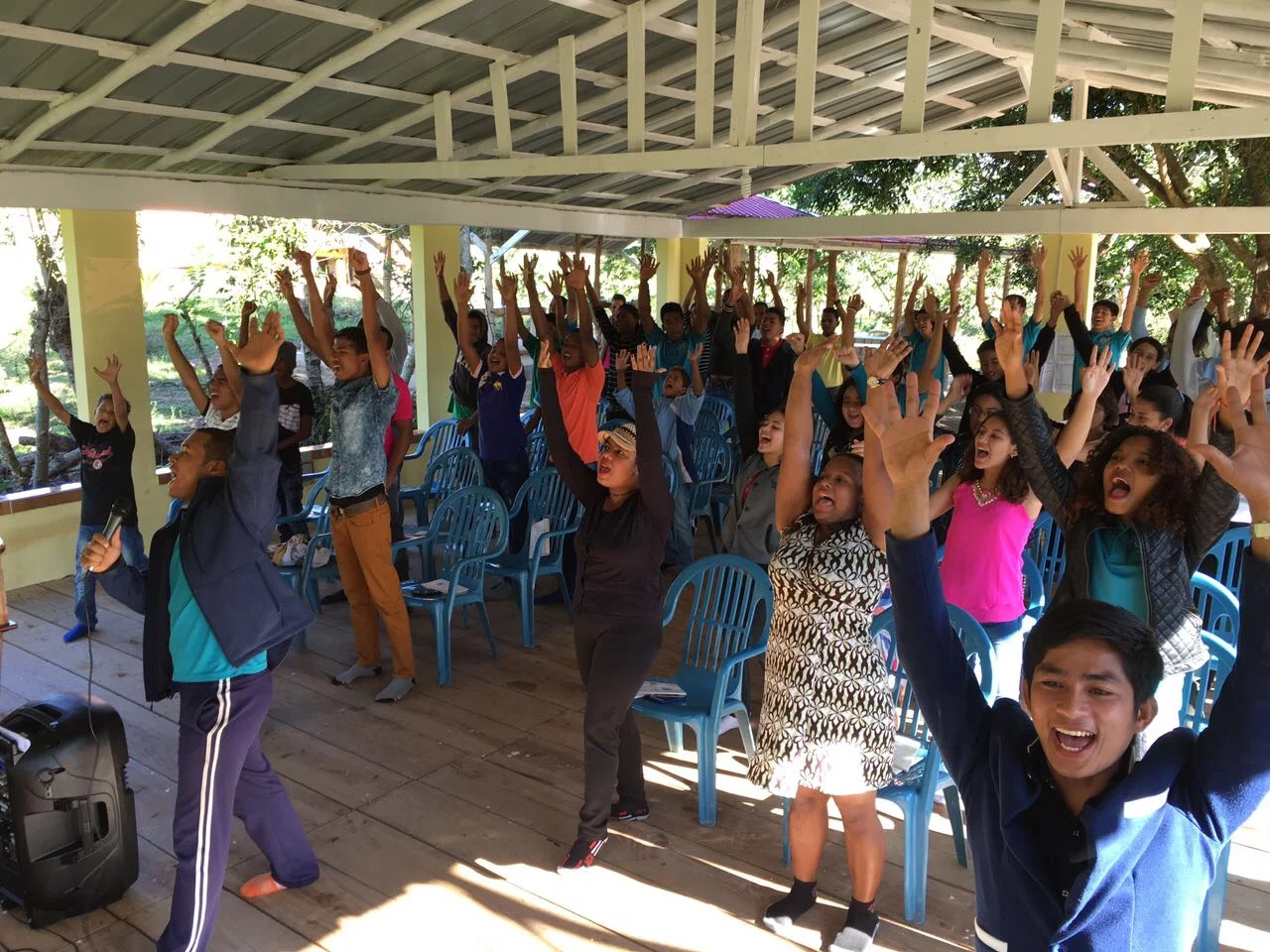 Cheers of Mansei for a victorious workshop!