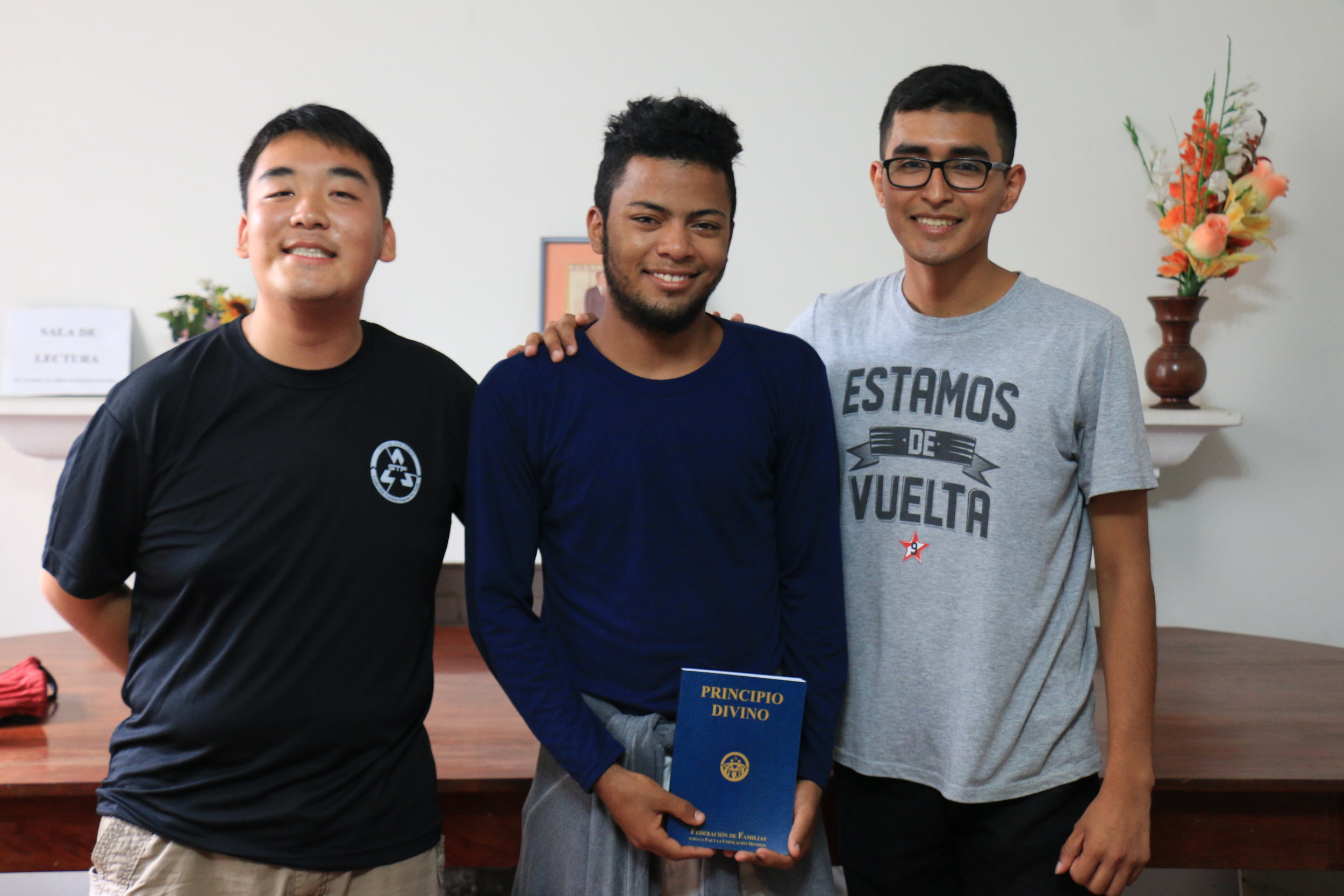 Sotetsu Honda, Christofer Gonzalez, and Dokhwa Miraval