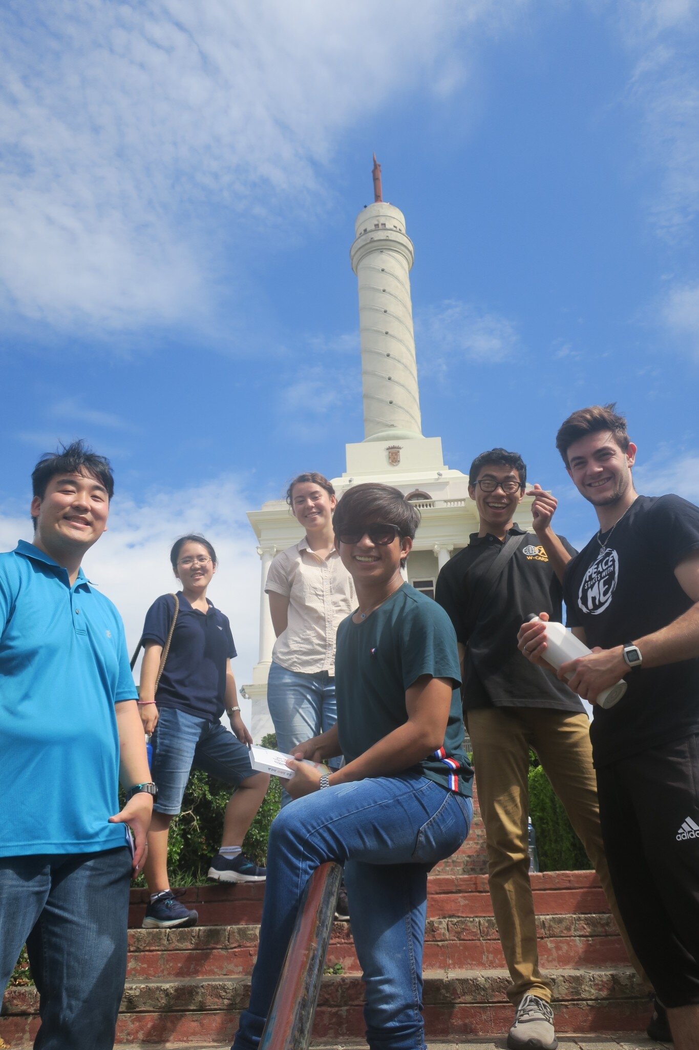 Group Photo at the Heroes Monument