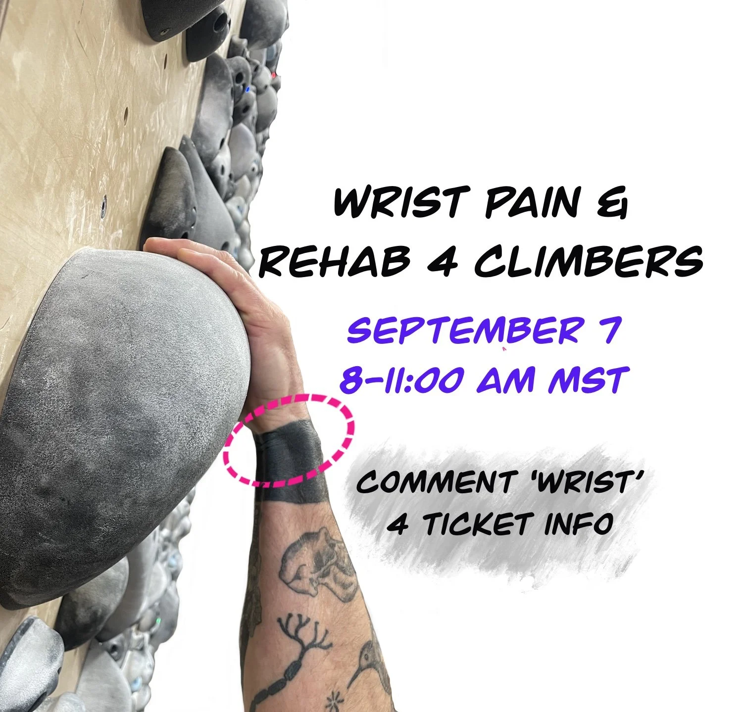 Wrist Pain & Rehab 4 Climbers
