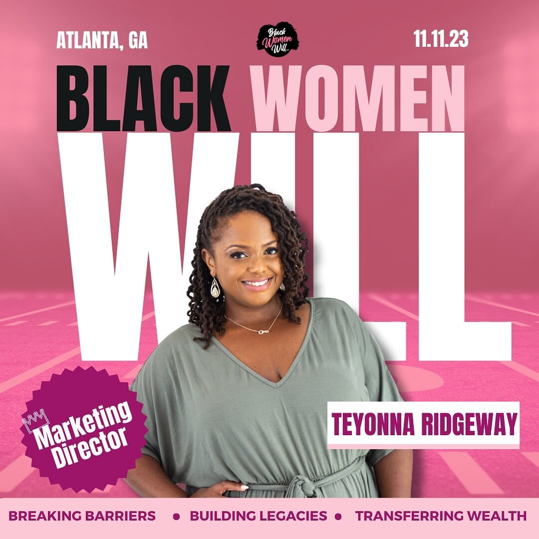 Tomorrow's the big day!!! 💗 The 3rd annual @blackwomenwill is about to impact Black families for generations, and I'm grateful to be apart of this amazing event!! 

Swipe to get a glimpse of the last two years -- I'm so proud of our growth! We're ab