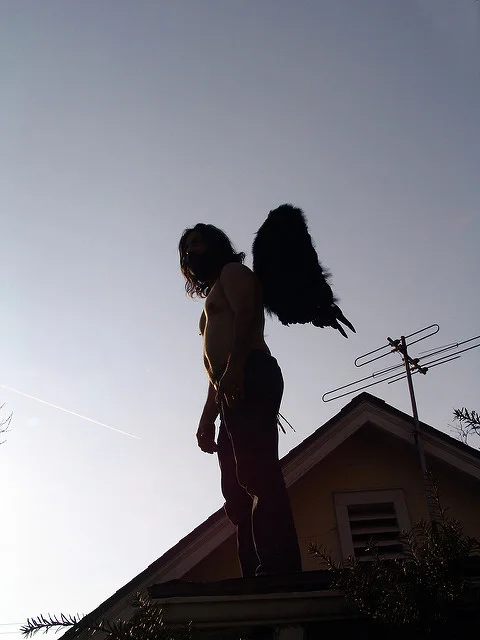 "Angel on My Roof" 18 March 2008 ~LGHurcomb