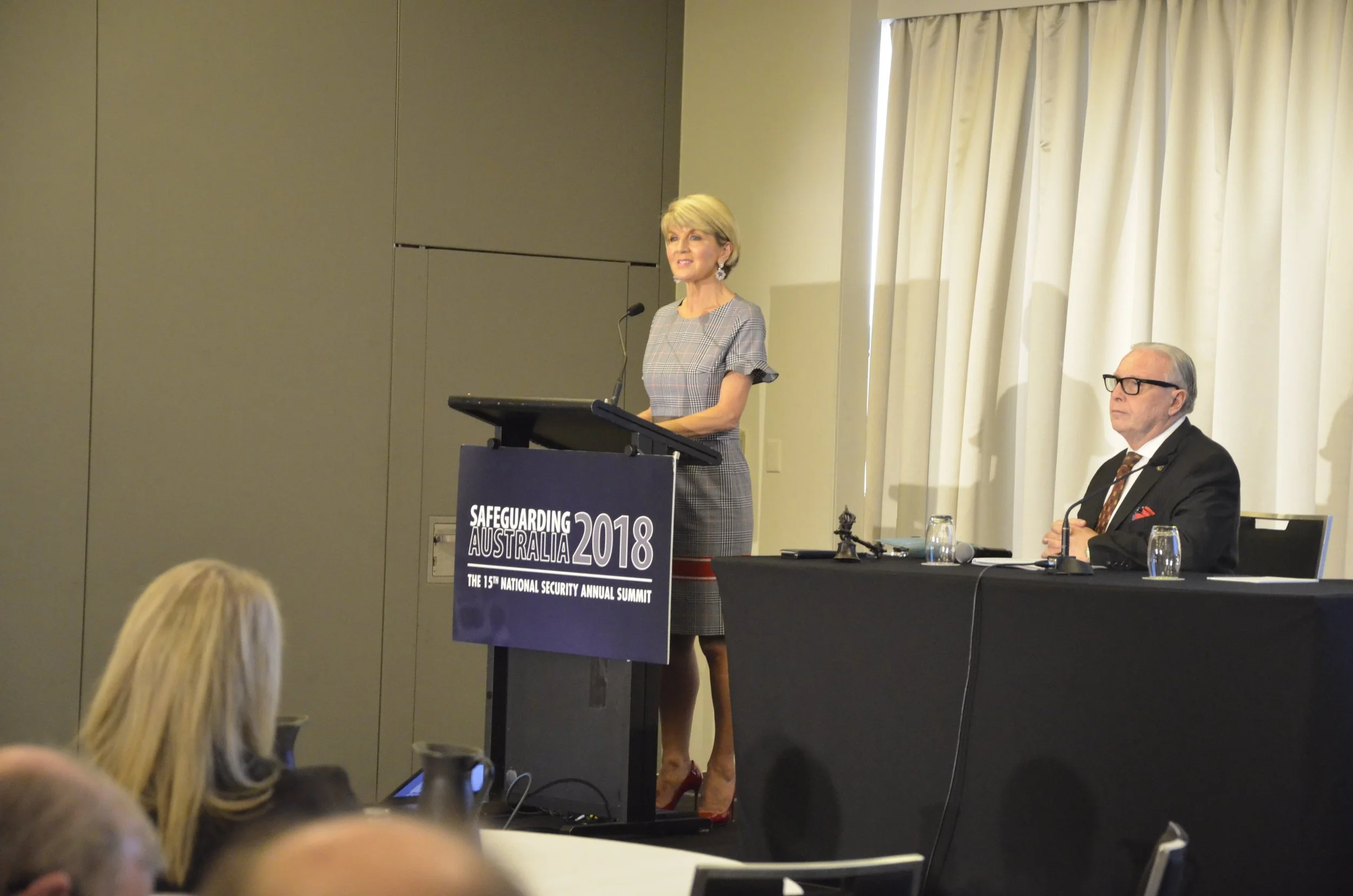 Safeguarding Australia 2018 Opening Keynote Address by the Foreign Minister, The Hon Julie Bishop MP