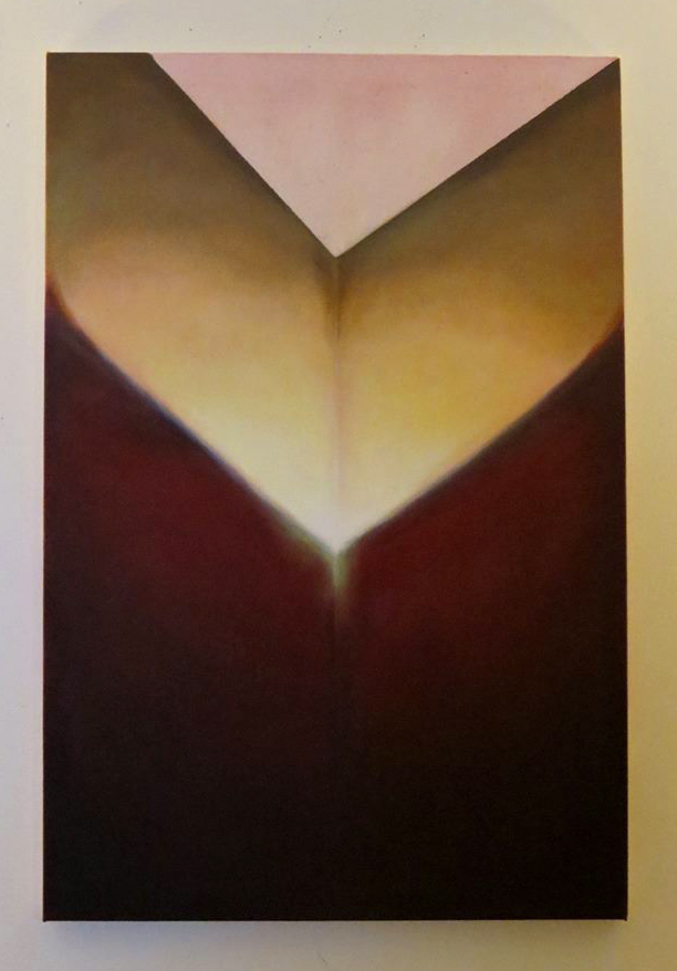 Maggie Morton, Corner , oil and acrylic on canvas, 2018. Image courtesy of Hannah Carnes.