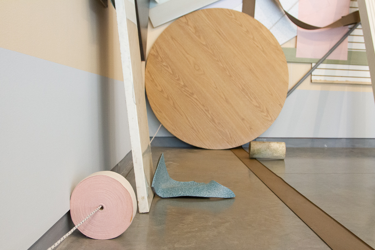 Standing Arrangement (Installation View), 2019. Image courtesy of University Galleries of Illinois State University.