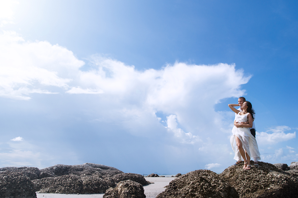  Honeymoon Couple Shoot on Hua Hin Beach 