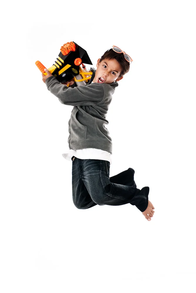 Child Portrait Photo Session in studio
