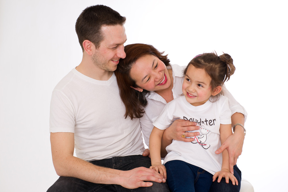  Family Photo Session in studio 