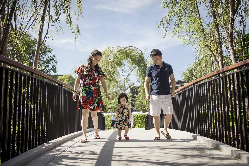 Dawei and Family at Hua Hin Marriott Resort & Spa