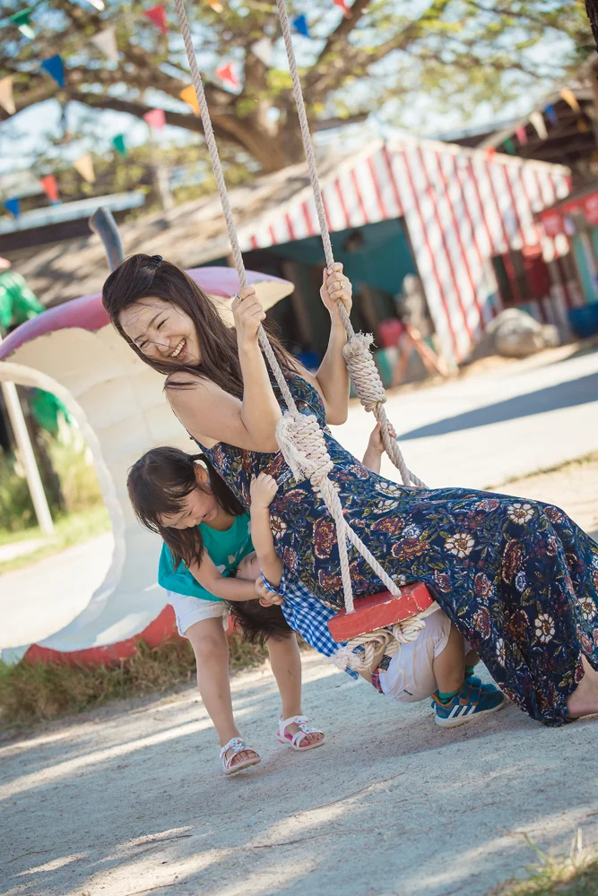 Family Photo Session at Swiss Sheep Farm Hua hin