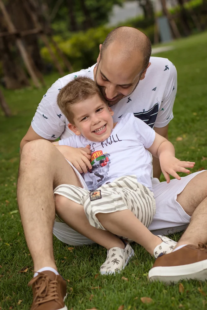 Family Photo Session at Hua Hin Marriot Resort and Spa