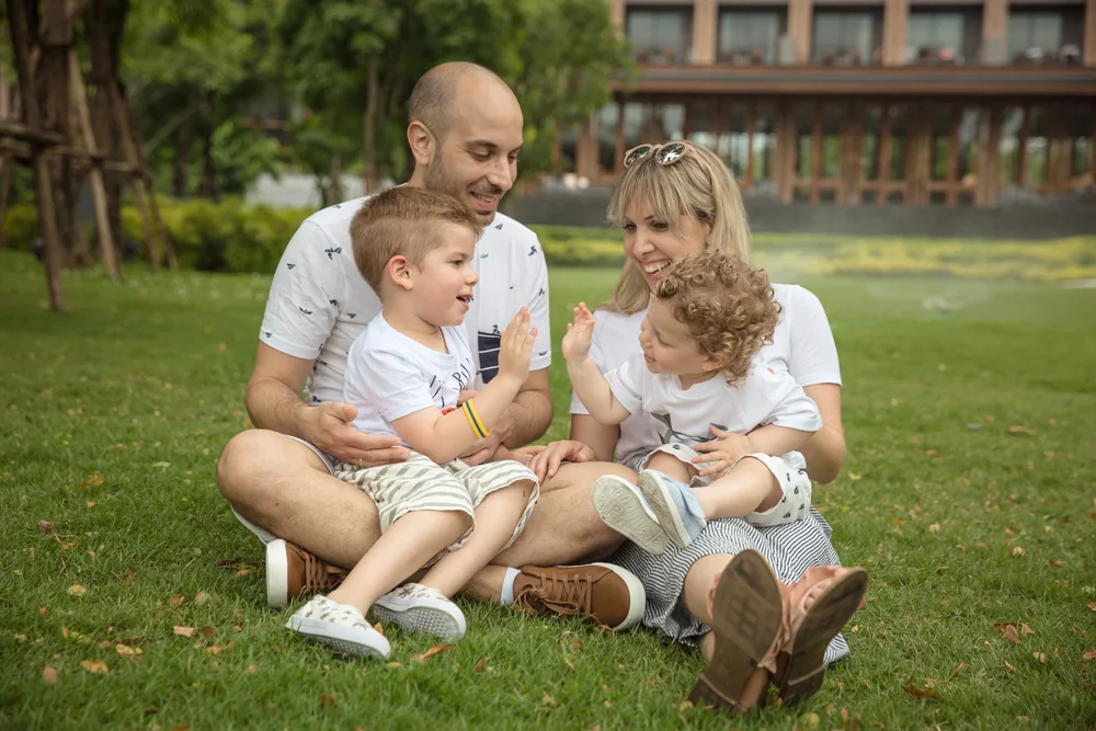 Family Photo Session at Hua Hin Marriot Resort and Spa