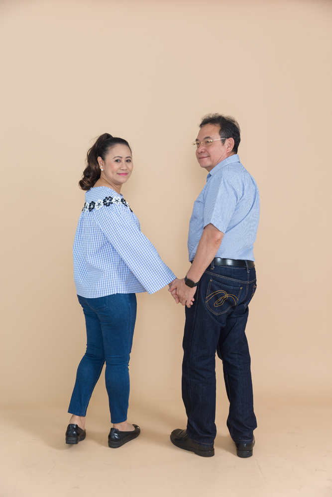 Couple Portrait Photo Session in Studio