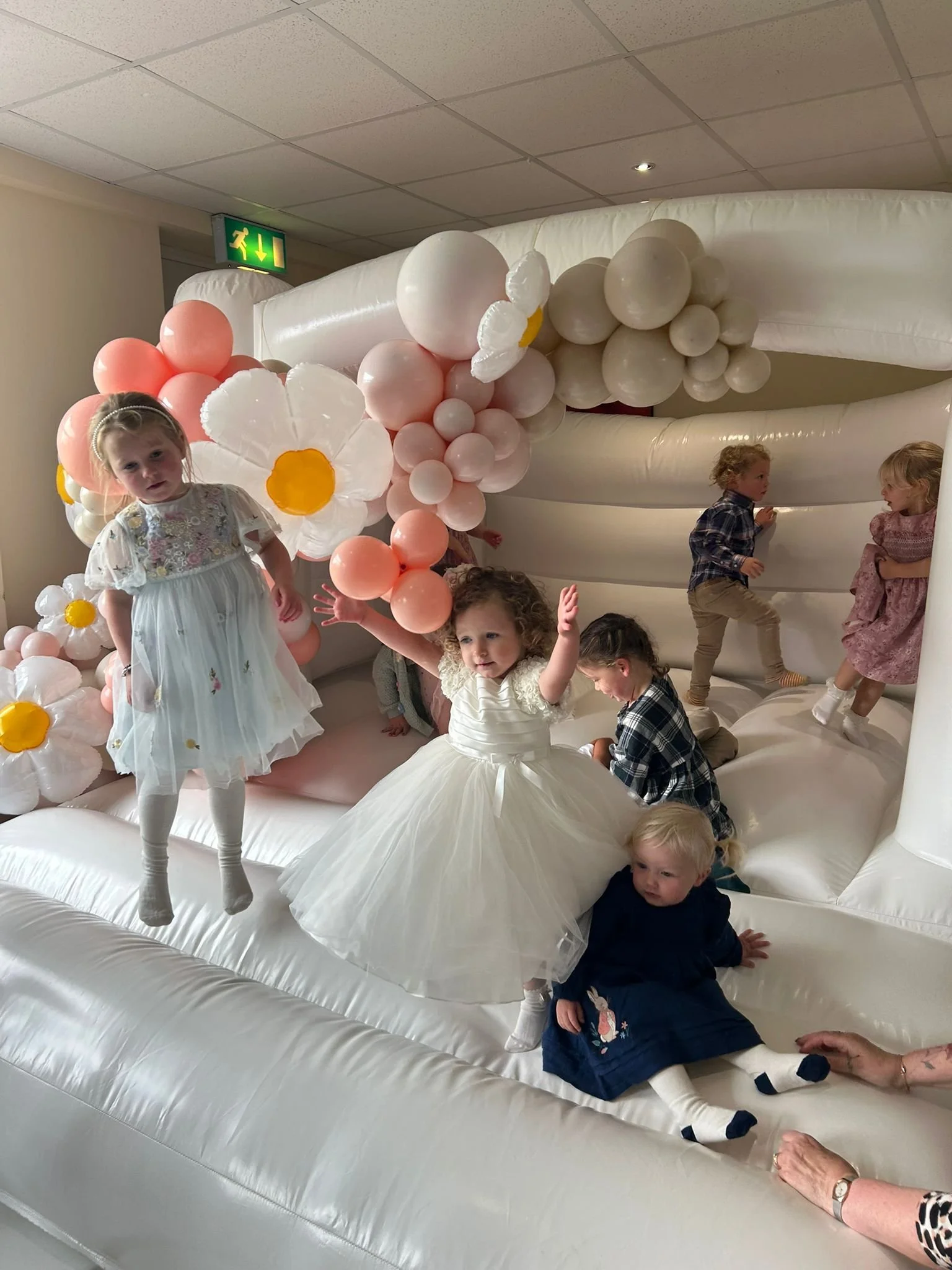 burnley cricket club function room for hire kids bouncy castle.JPG