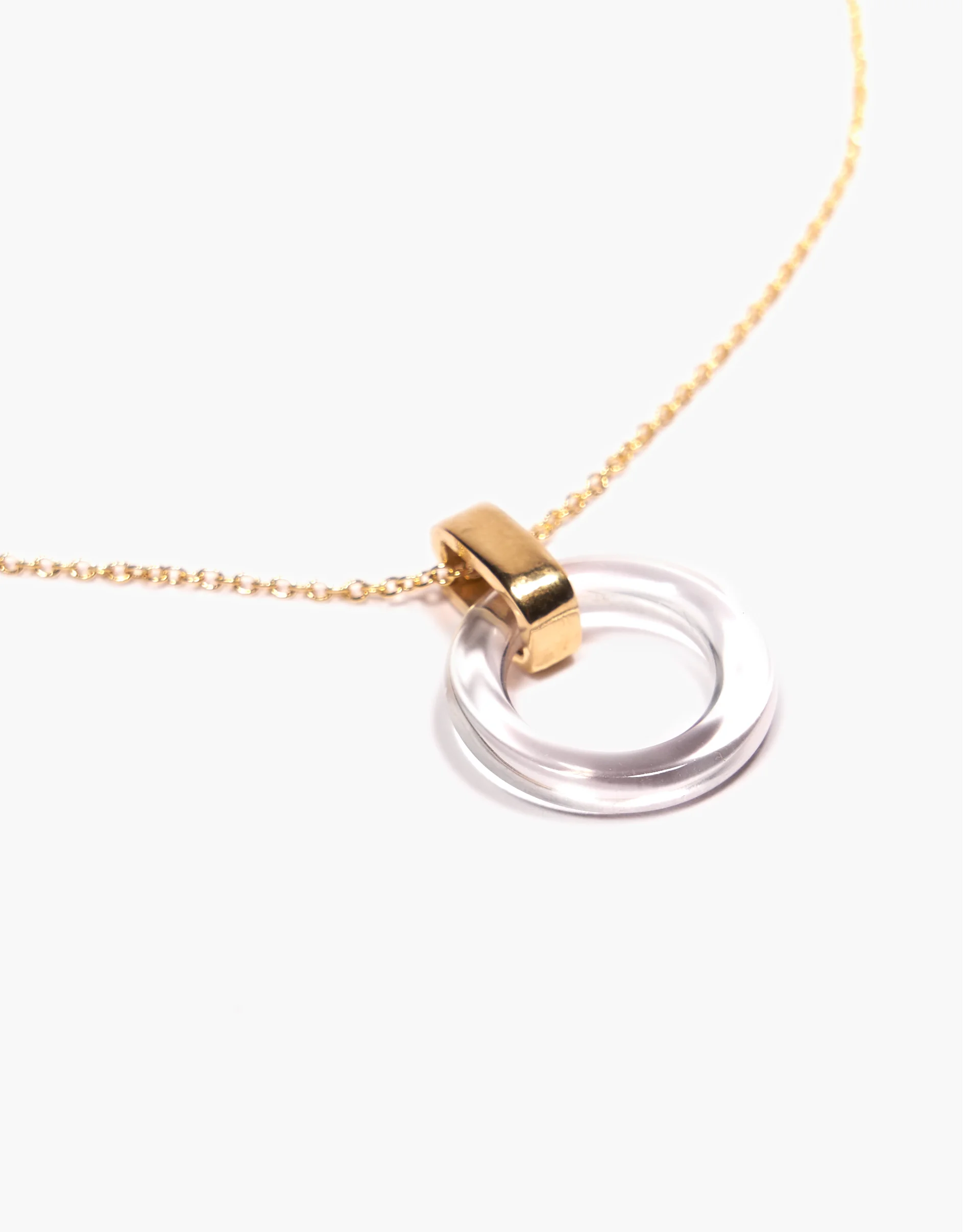 Crystal Quartz BEAU NECKLACE — Odette New York