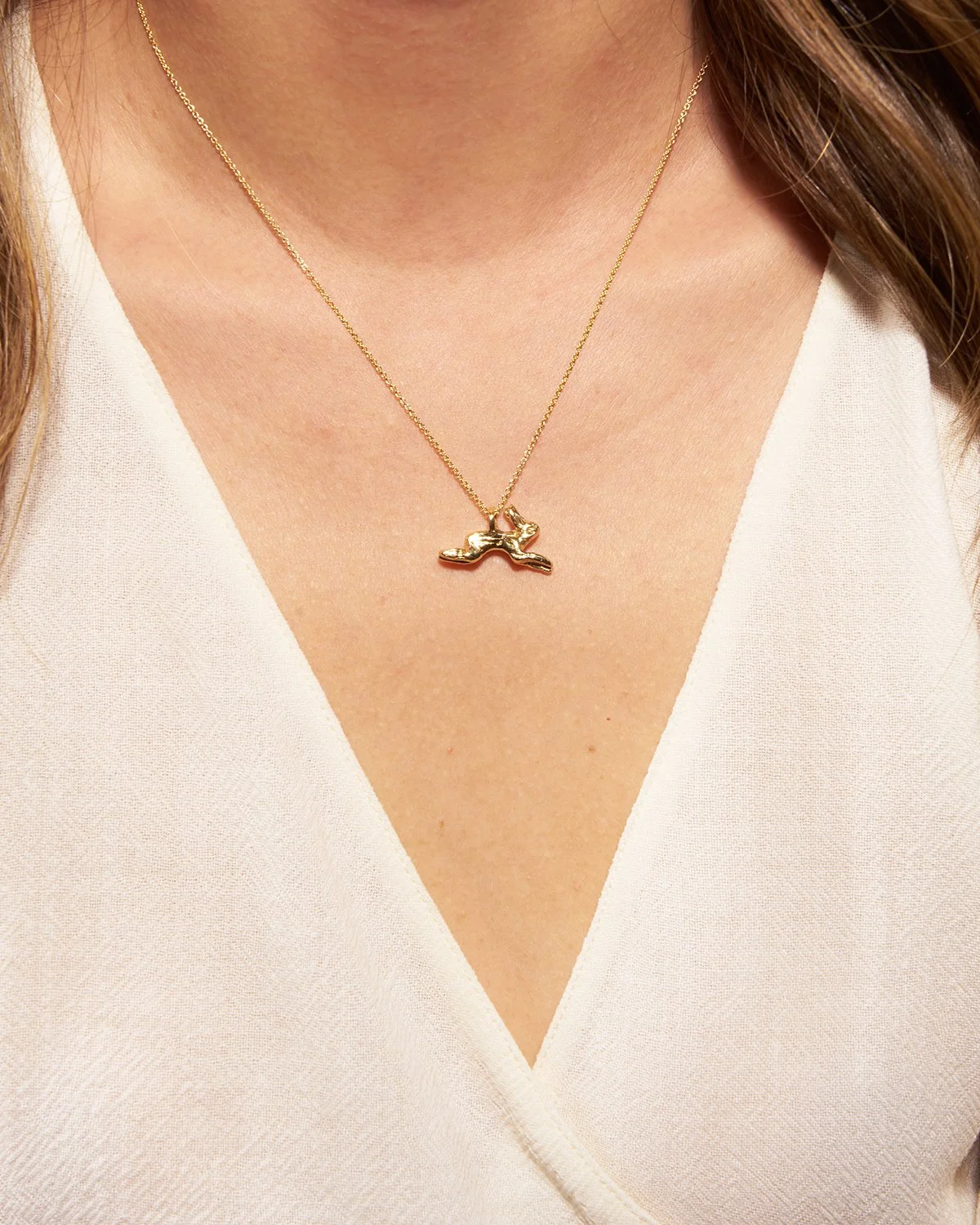 Rabbit Necklace — Odette New York