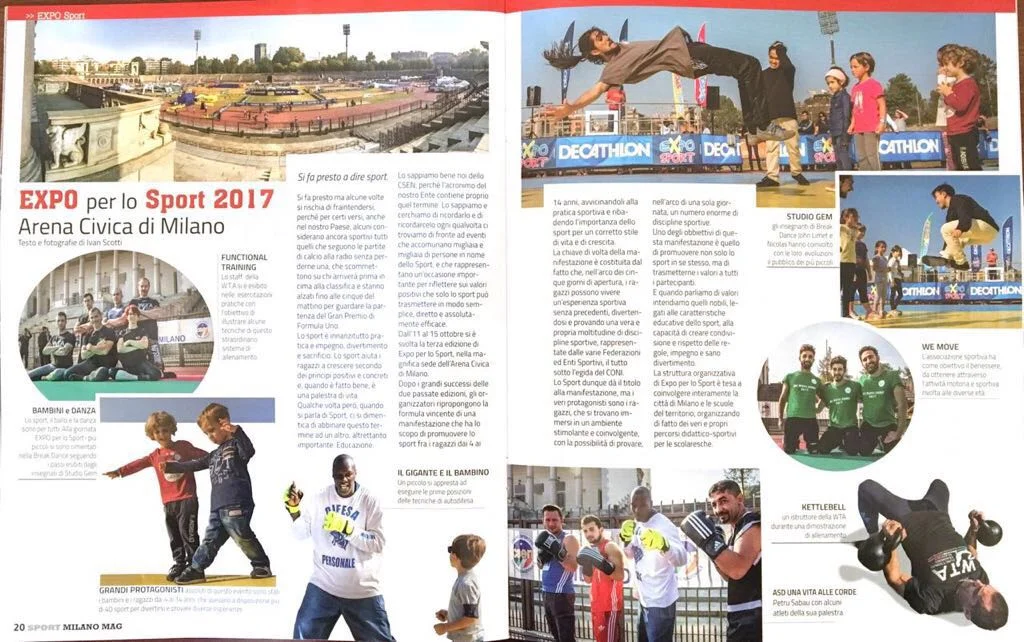WE MOVE PER "EXPO PER LO SPORT"