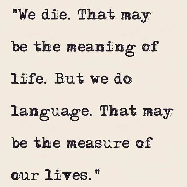 Thank you. Rest well, Toni Morrison.