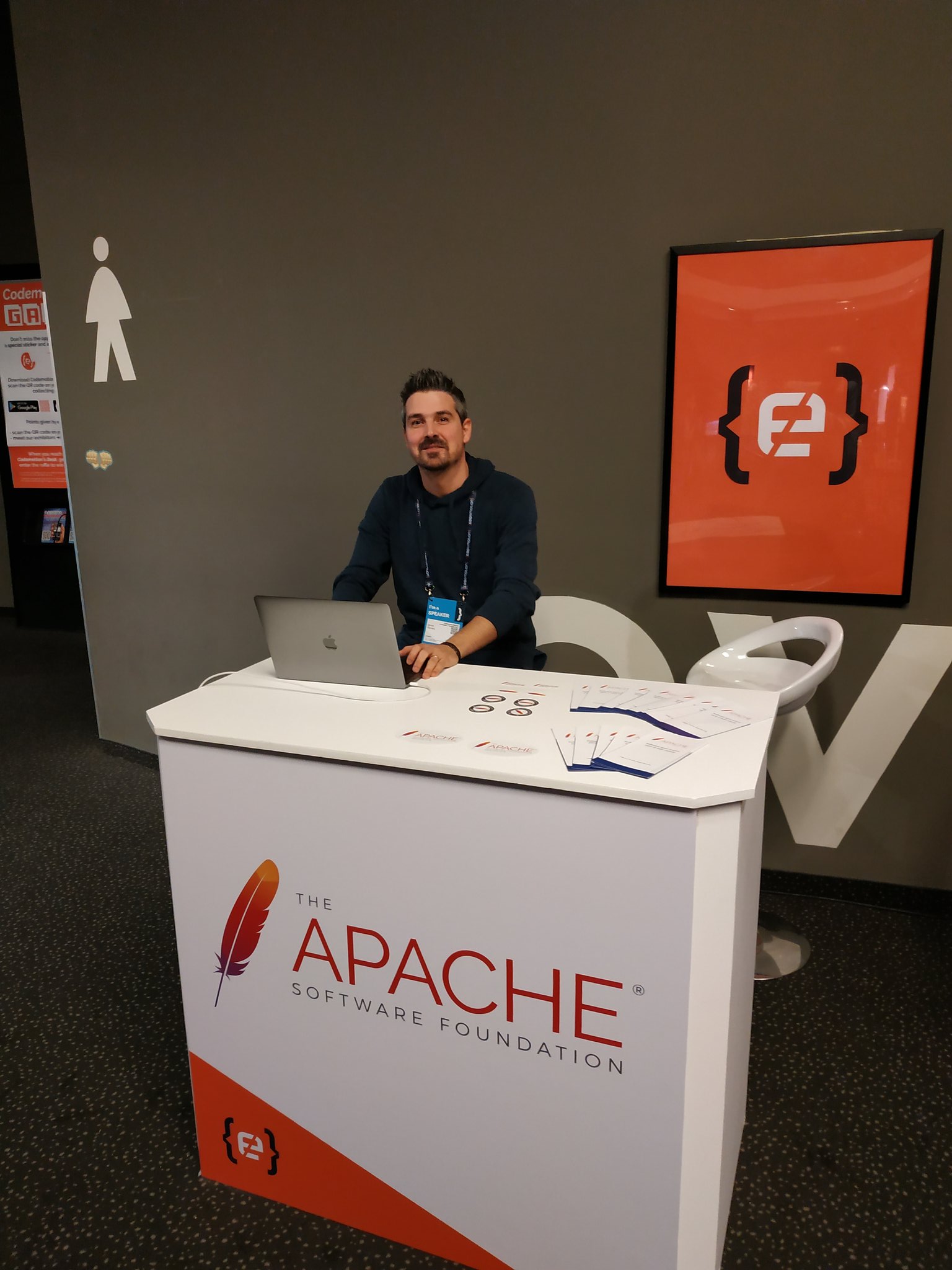 Ignasi at our ASF booth