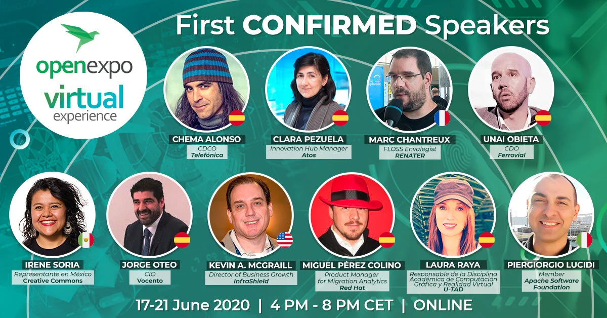 Speaking at OpenExpo Europe Virtual Experience 2020