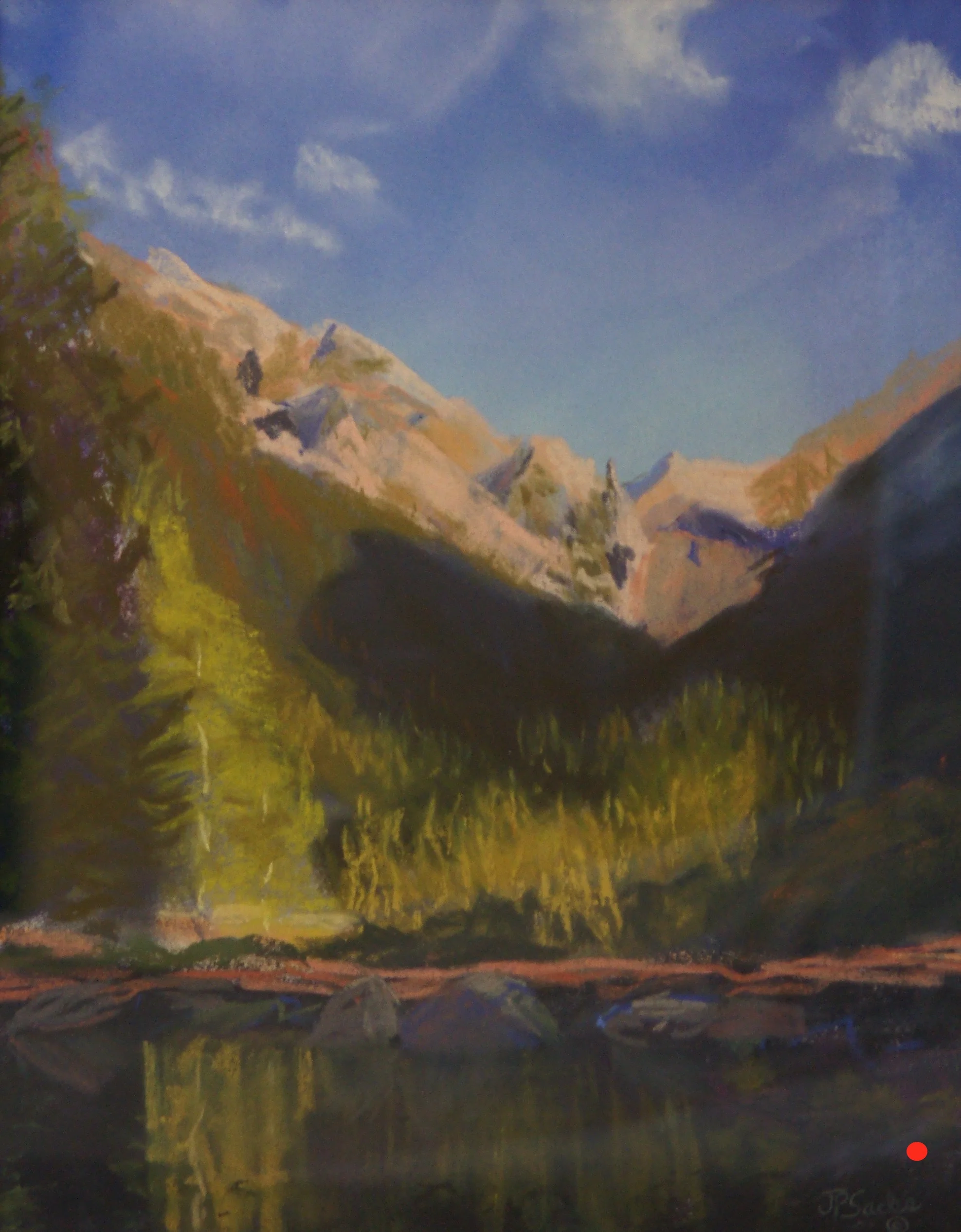 Telluride, Pastel, 14Hx11W, SOLD