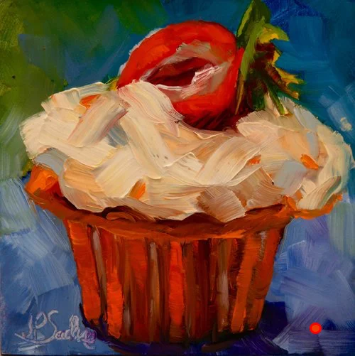 Can't Wait, Oil, 5Hx5W, SOLD