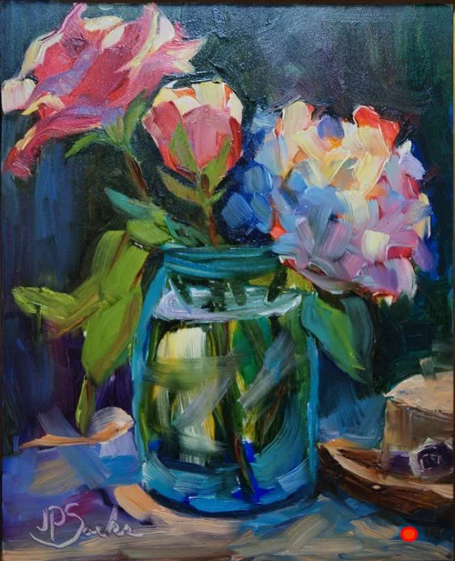 Just Picked, Oil, 10Hx8W, SOLD