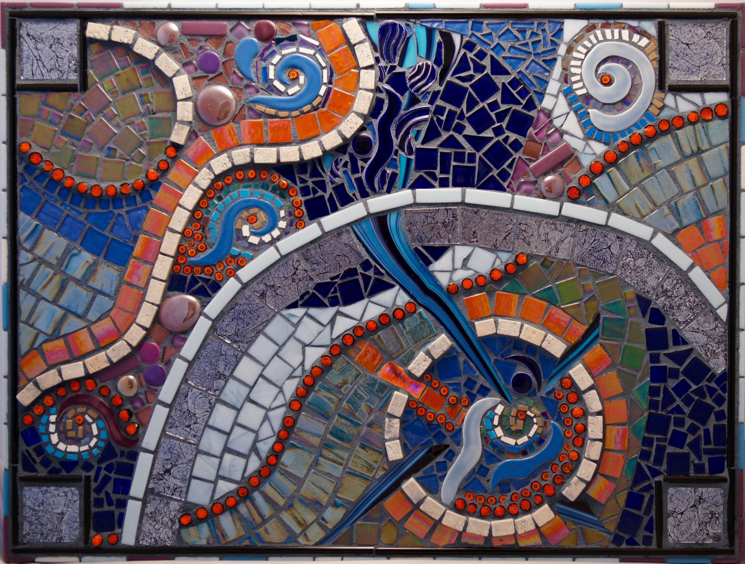 Lightning, Mosaic, 18.5Hx24.5W, $795