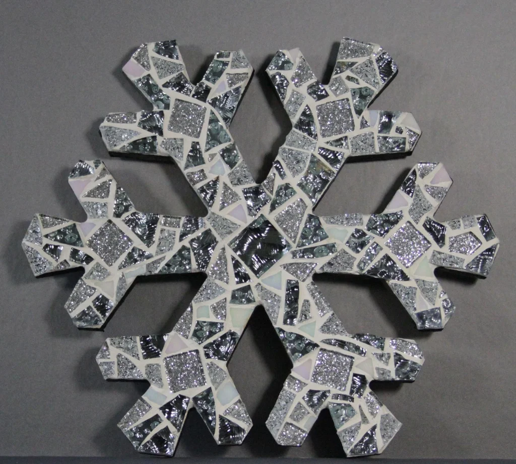Snowflake, Mosaic, 10Hx10W, $80