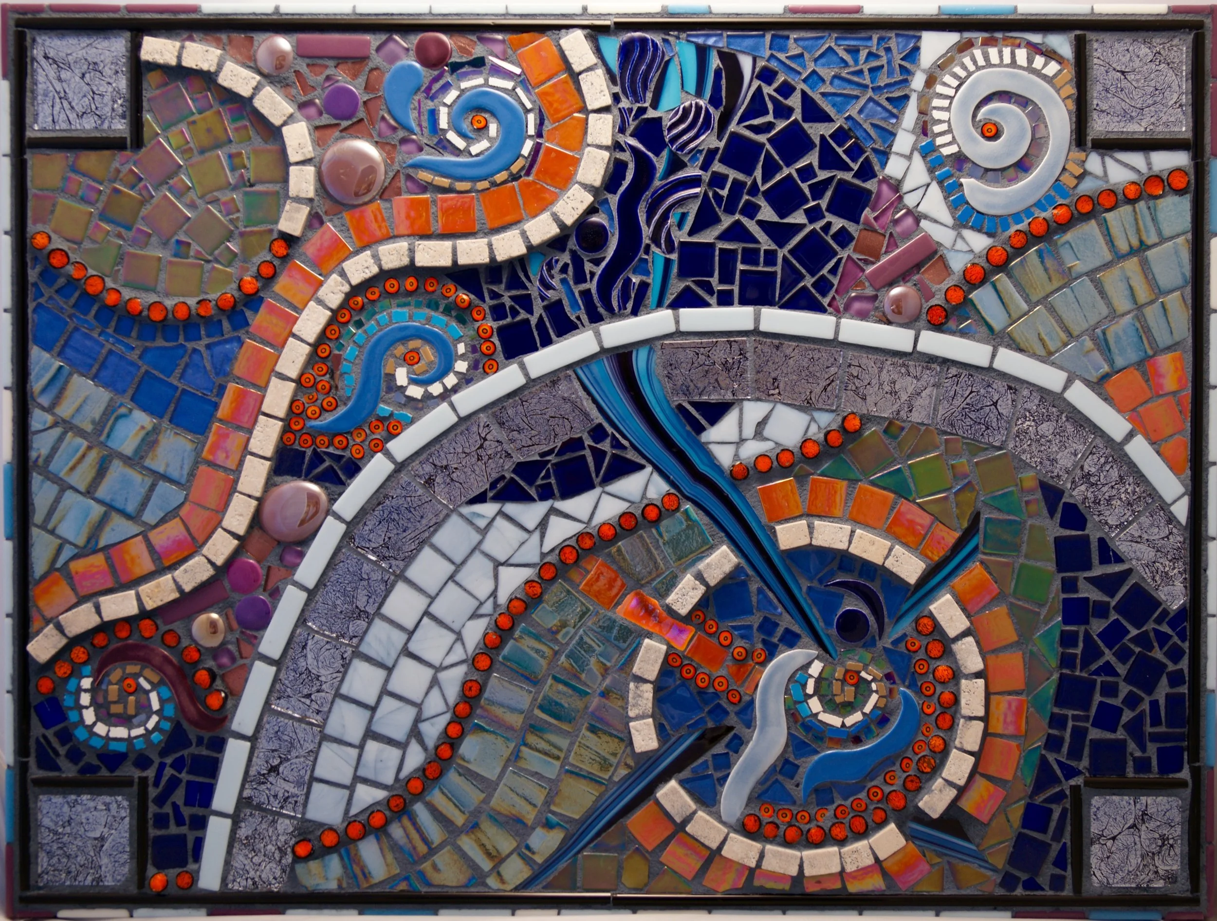 Lightning, Mosaic, 18.5Hx24.5W, $795