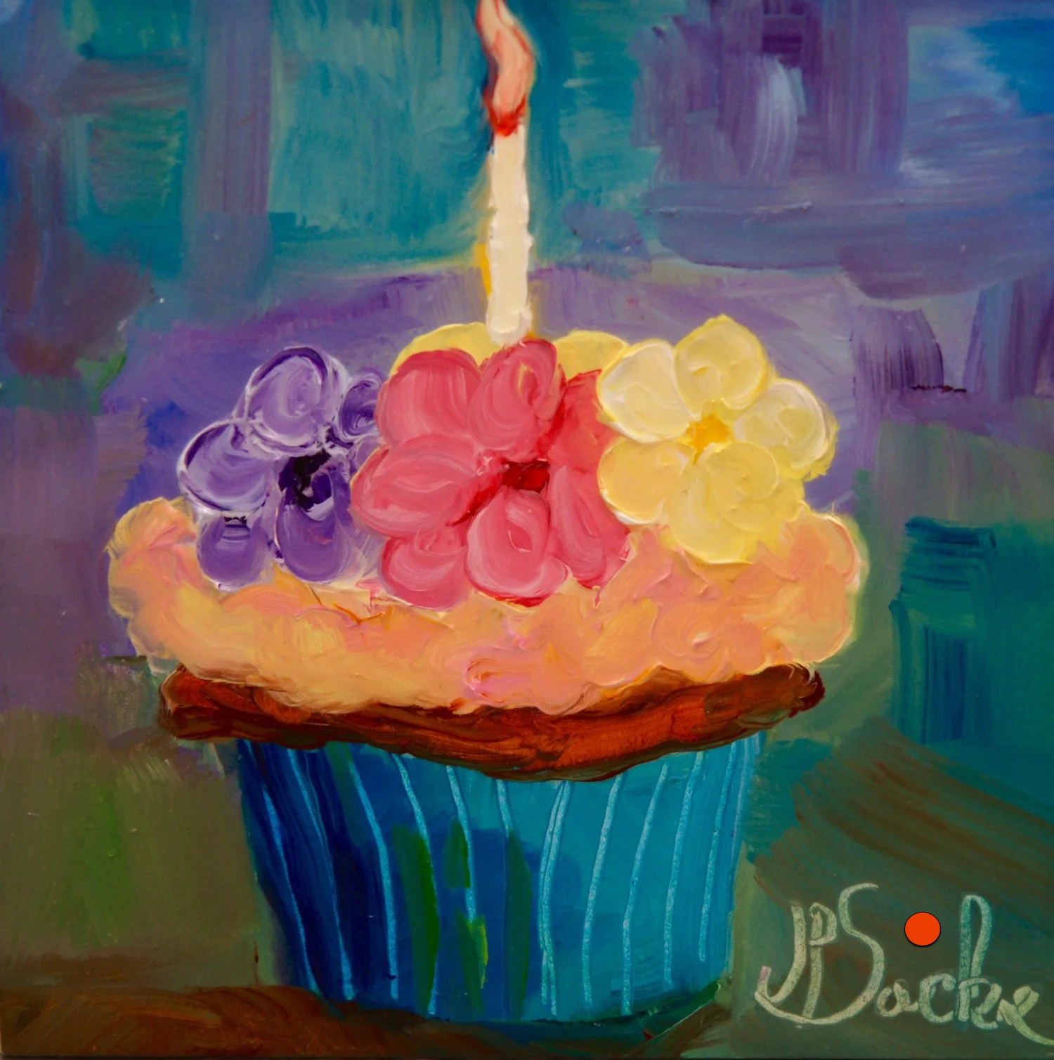 Ready, Oil, 5Hx5W, SOLD