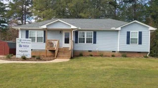 A completed four bedroom house in the Butler School neighborhood