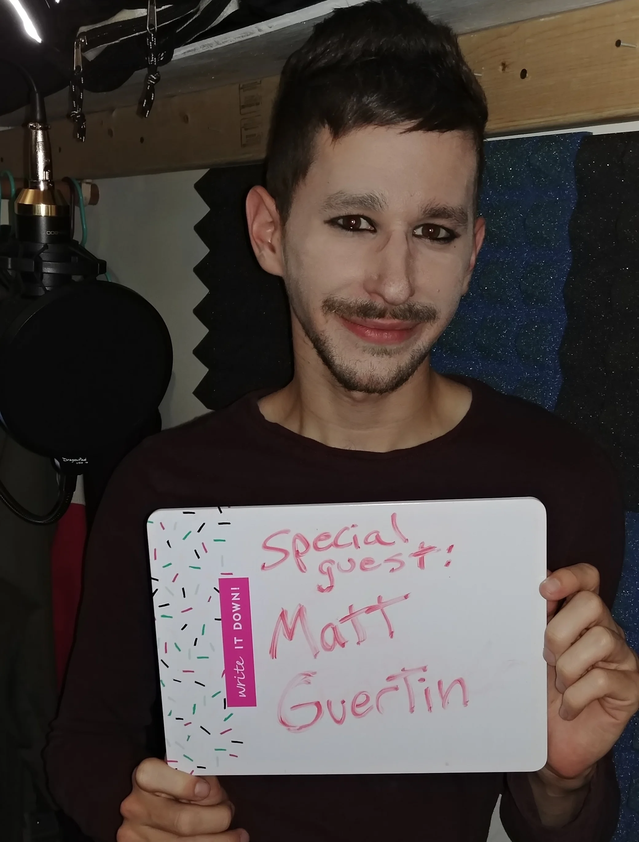 Starring Matthew Guertin as Adam