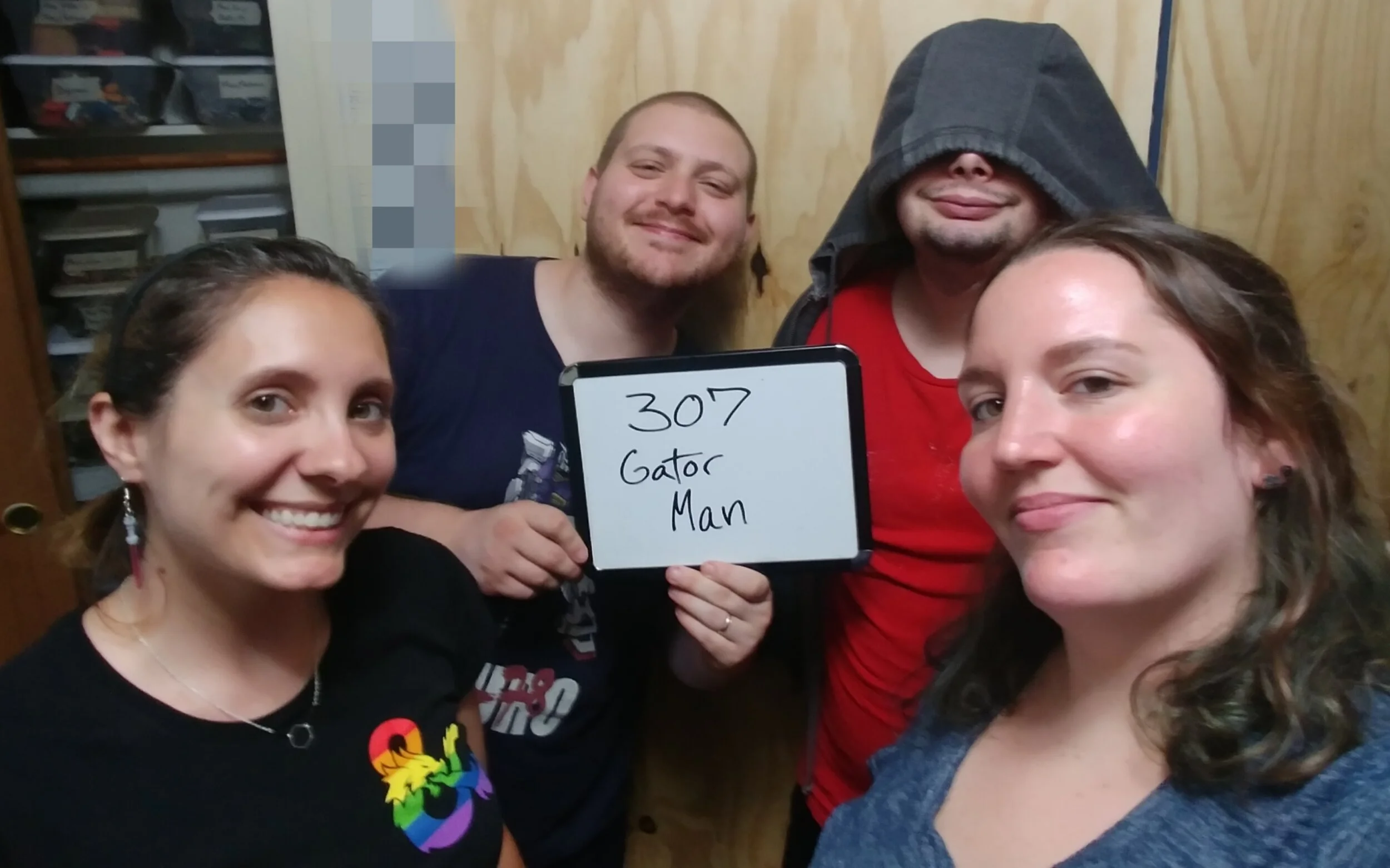 Don’t mind the pixelation, no spoilers!