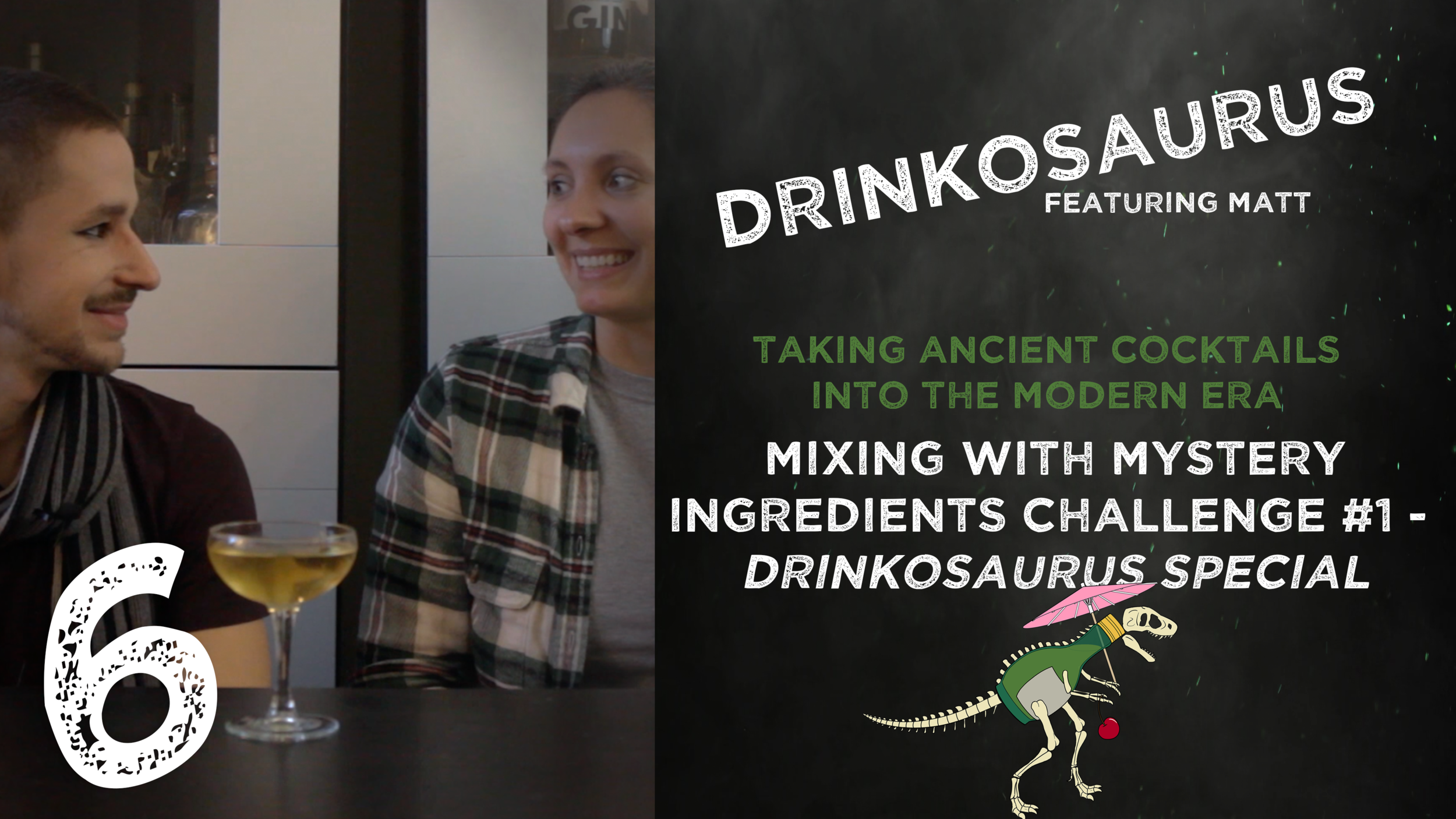 Mixing with Mystery Ingredients Challenge #1 - Drinkosaurus Special Ep. 6