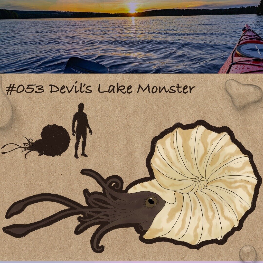 Field notes from Episode 413, Devil's Lake Monster - listen to this episode and read more about the creature by going to https://www.littlegiantmonsters.com/the-cryptid-cases
#monstermonday #devilslakemonster #lakemonster #cryptids #cryptozoology #cr