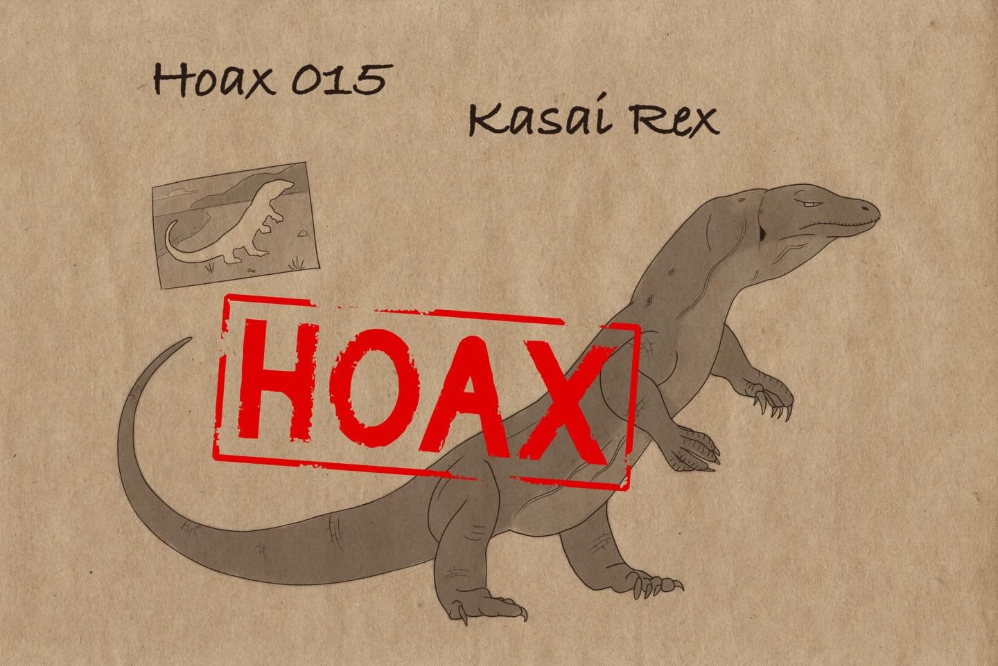 Happy Monster Monday!! Check out Kasai Rex from our latest hoax episode.

Original art by Jesstin Jacobs

Check out more art at www.littlegiantmonsters.com

#art #originalart #digitalart #cryptid #cryptozoology #komododragon #lizard