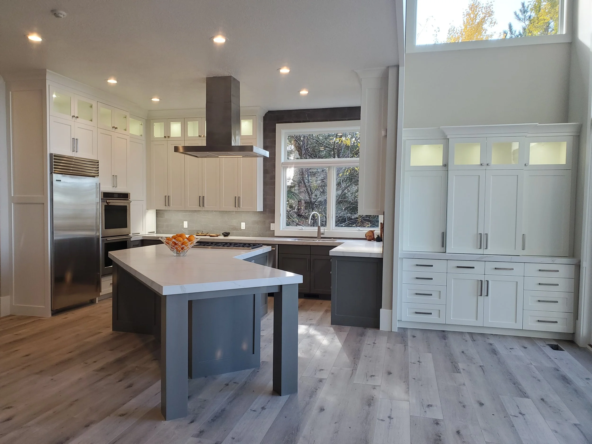 Utah County Home Remodelers: Custom White Oak Cabinets, White Oak ...