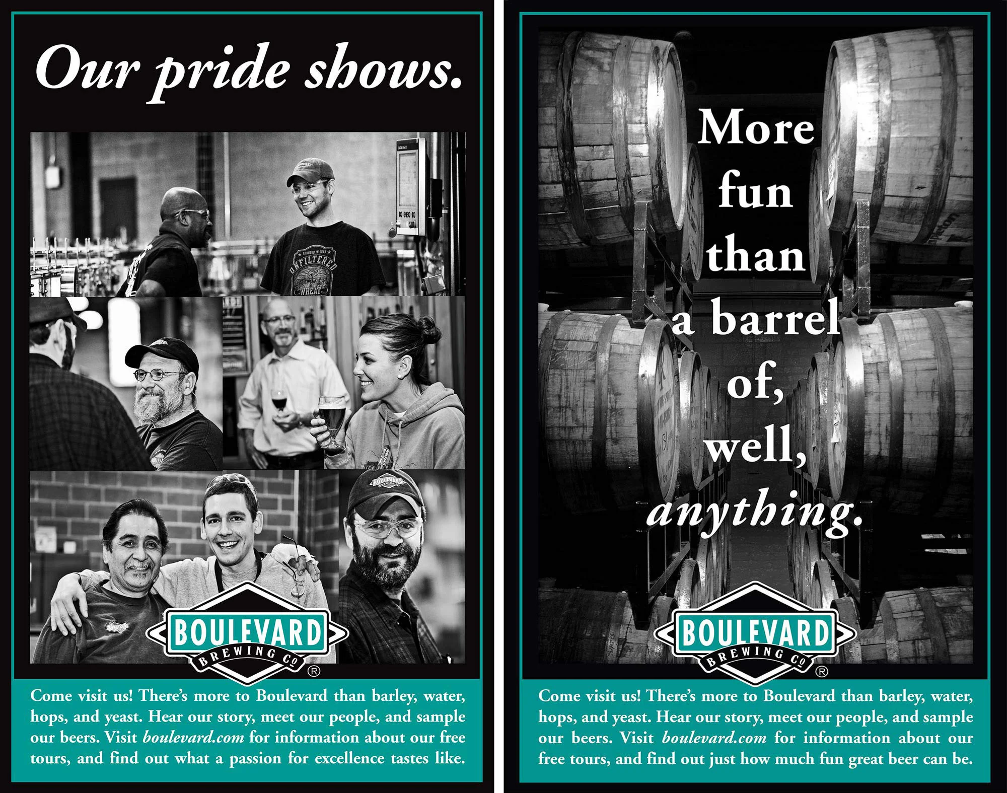 Trade Pub Print Ads - concept, copy, art direction, design