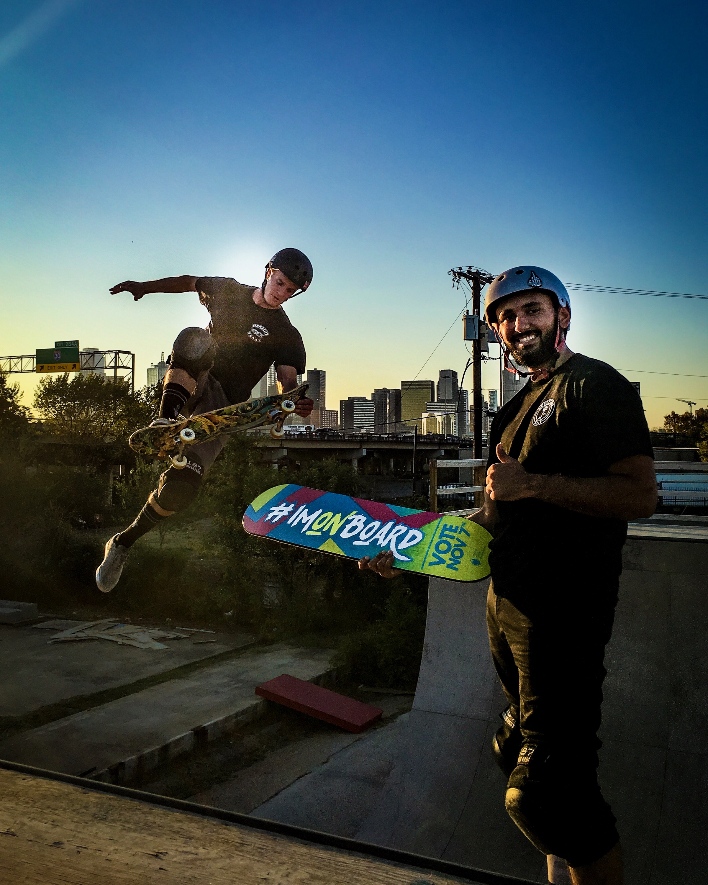 Paul-Luc Ronchetti, X Games Silver medalist, and Will Cortez