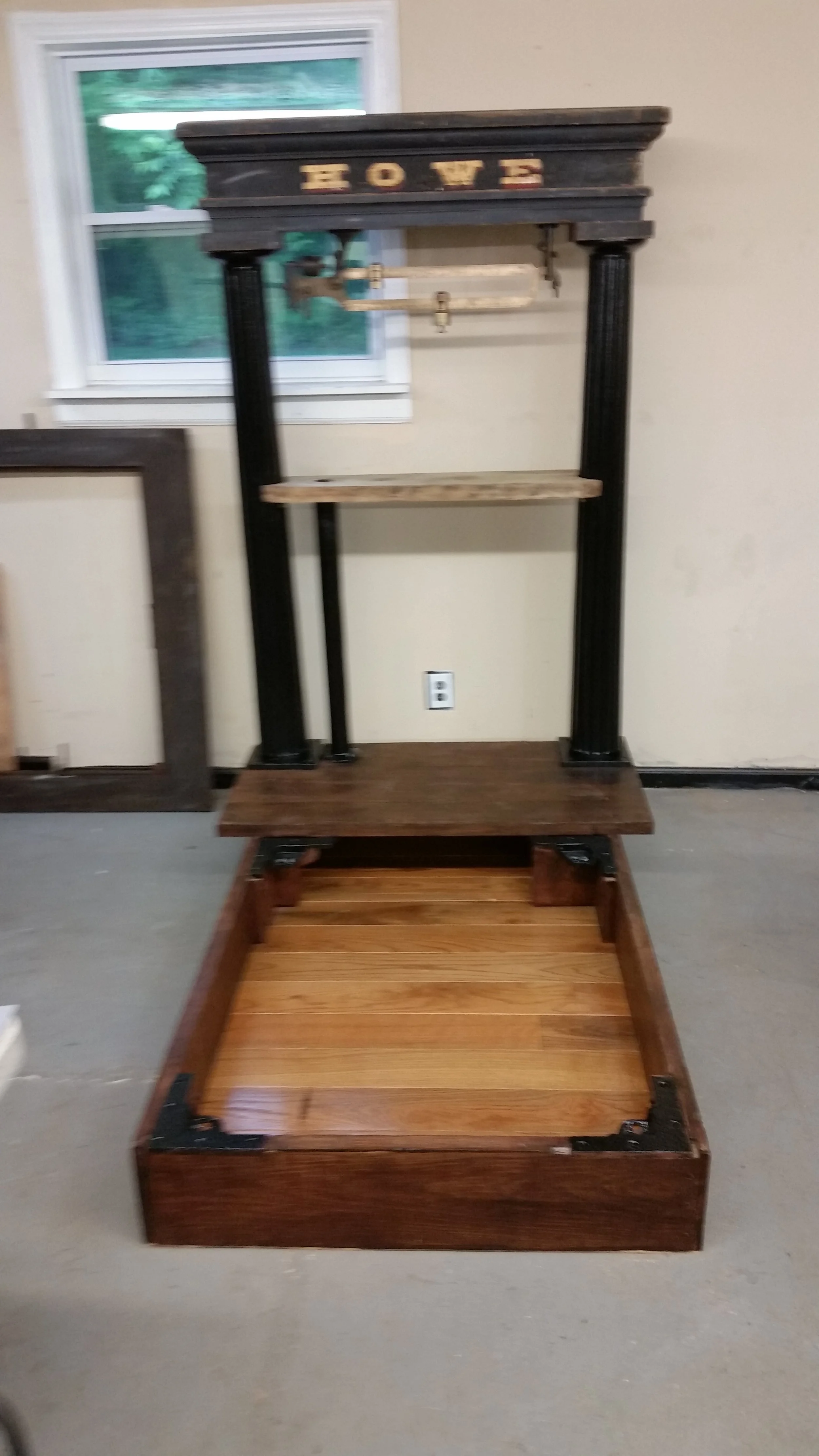 The scale restoration so far. working from the bottom, we are now ready to attack the “cap” or top of the scale.