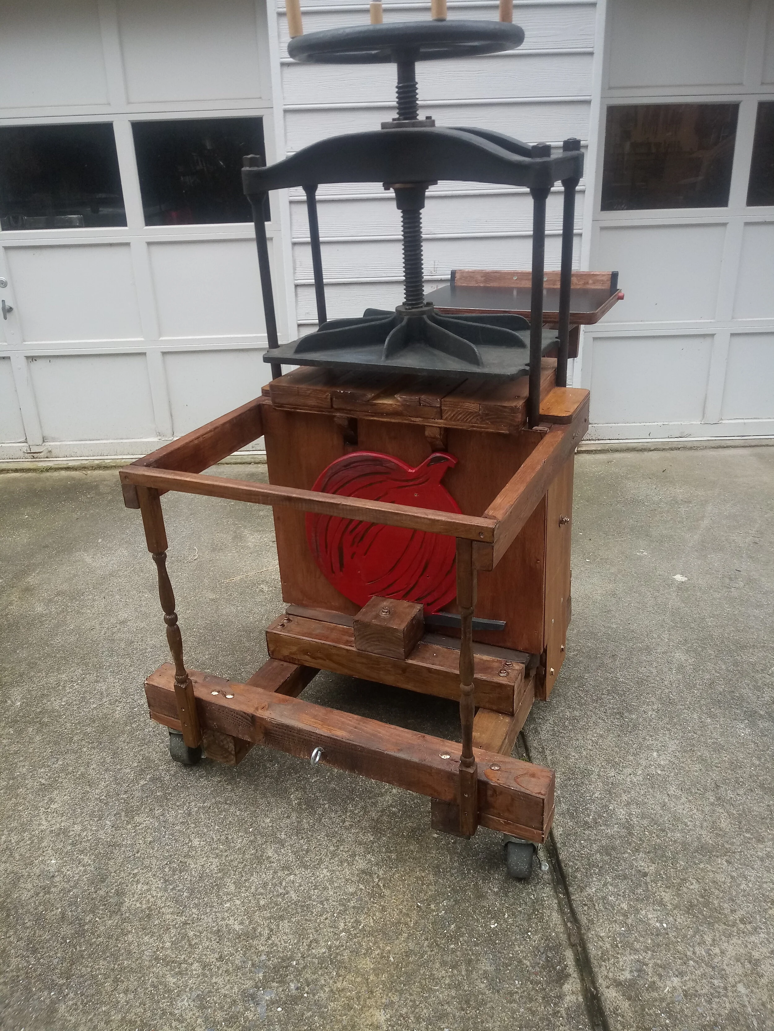 First production job on the Red Onion Traveling Press
