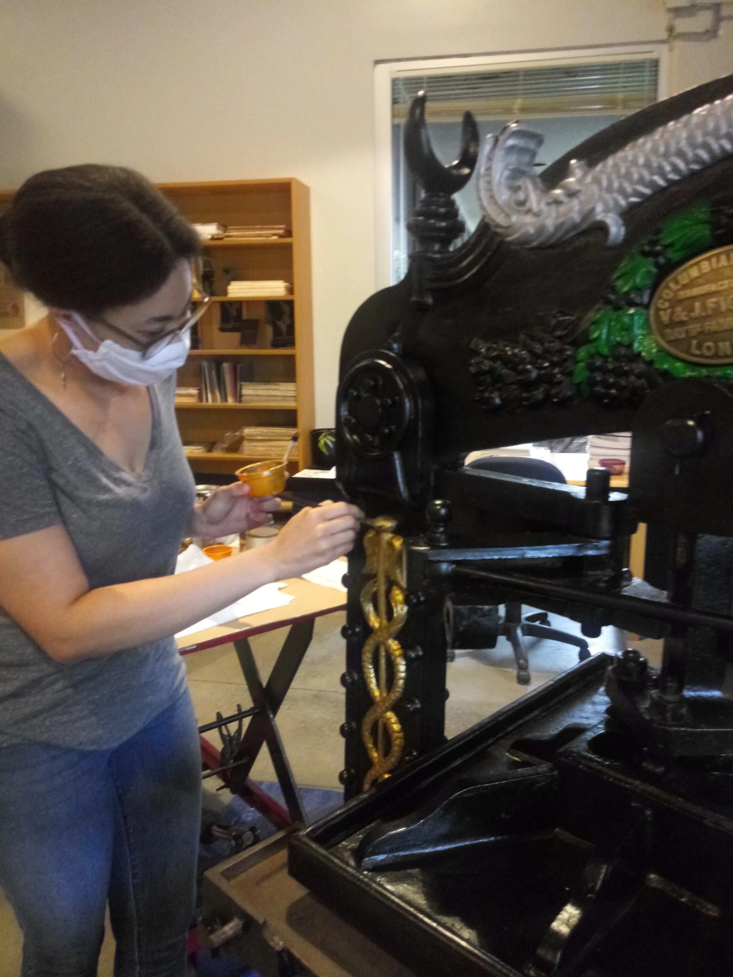 KSU's Columbia Press nearly complete