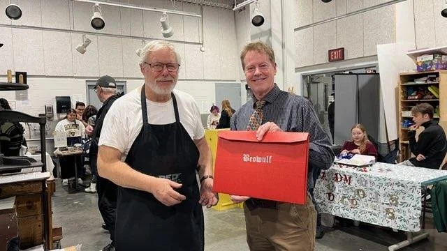 Beowulf Book limited edition completed. — Red Onion Press