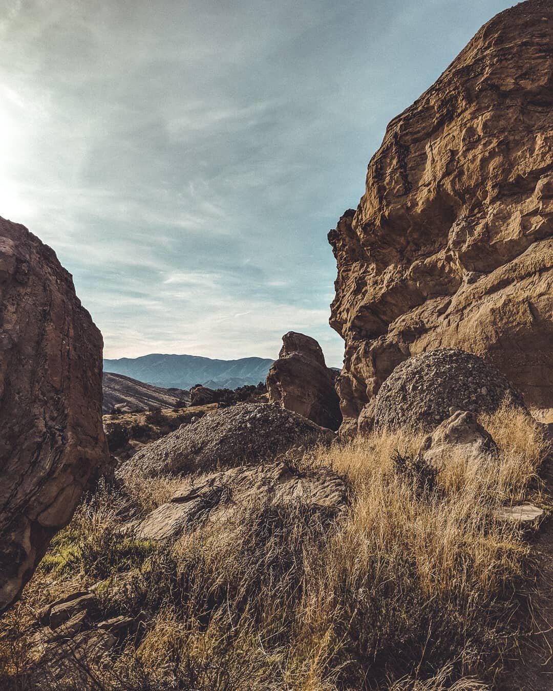 Got lost among a sea of rocks today somewhere north of la