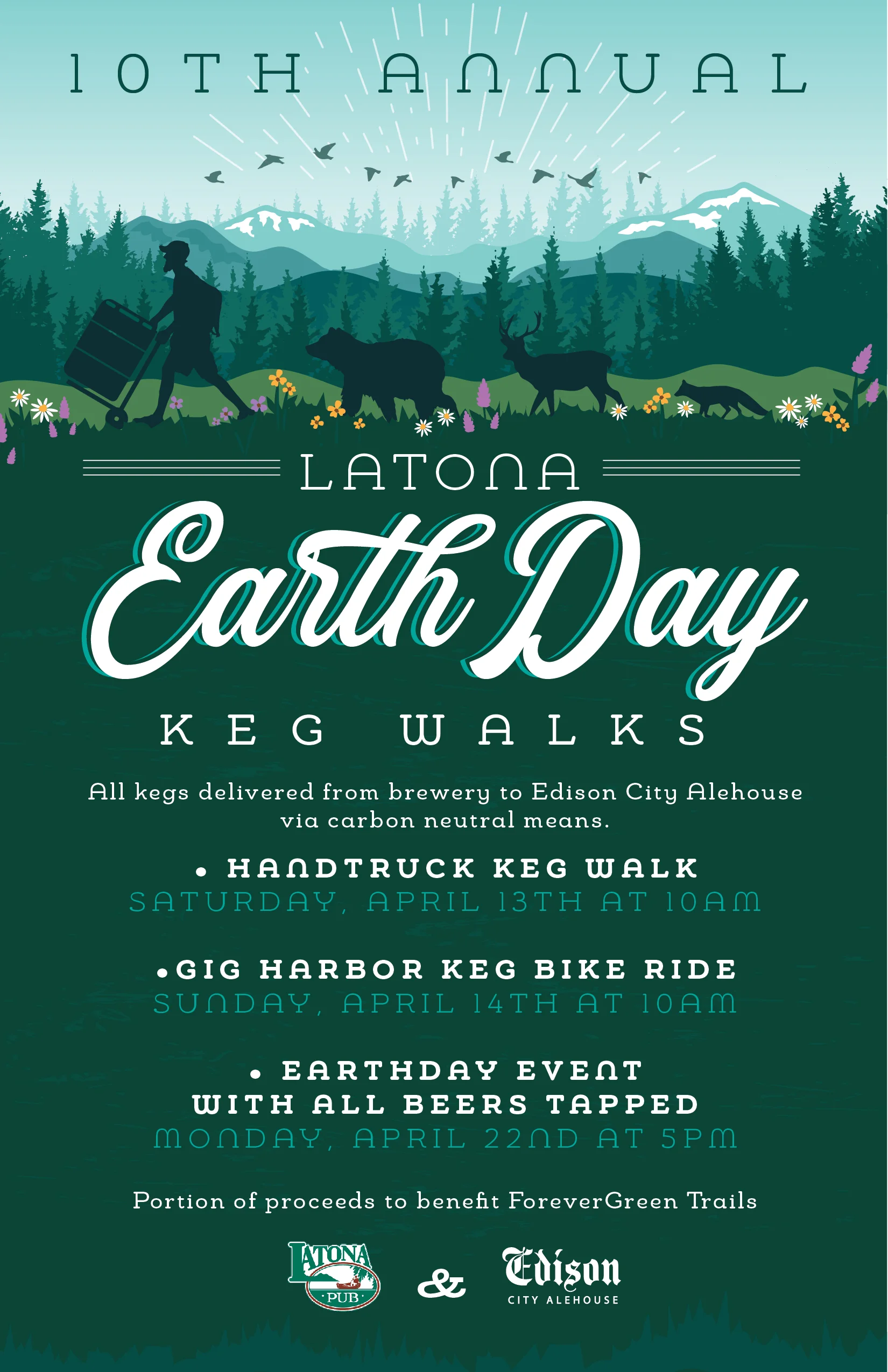Edison City Alehouse + Latona Pub | Earth Day 2019